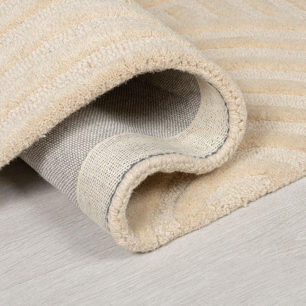 Beiger Wollteppich 160 × 230 cm Zen Garden - Flair Rugs-image-3