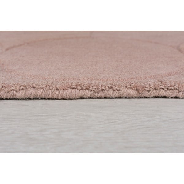 Rosa Wollteppich 120 × 170 cm Gigi - Flair Rugs-image-4