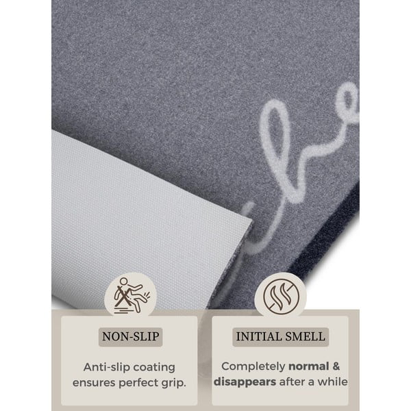 Grauer, waschbarer Läufer, 50 x 150 cm Cook & Clean - Hanse Home-image-4