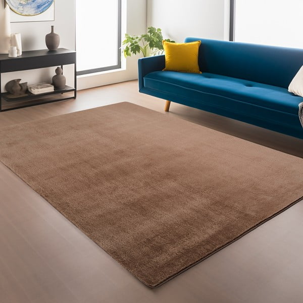 Waschbarer Teppich in Terrakotta-Farbe, 60 x 100 cm Joy 1400 - Ayyildiz Carpets-image-1