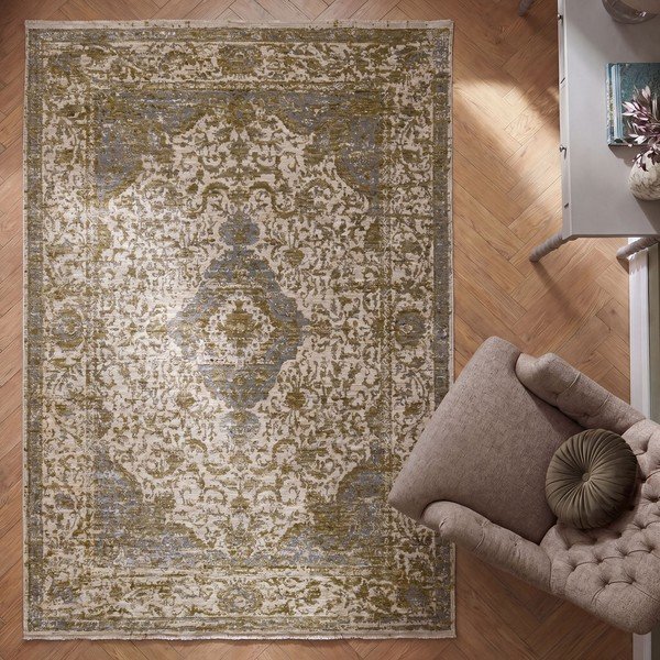 Grüner Teppich 120 × 160 cm Cordelia Vintage - Flair Rugs-image-2