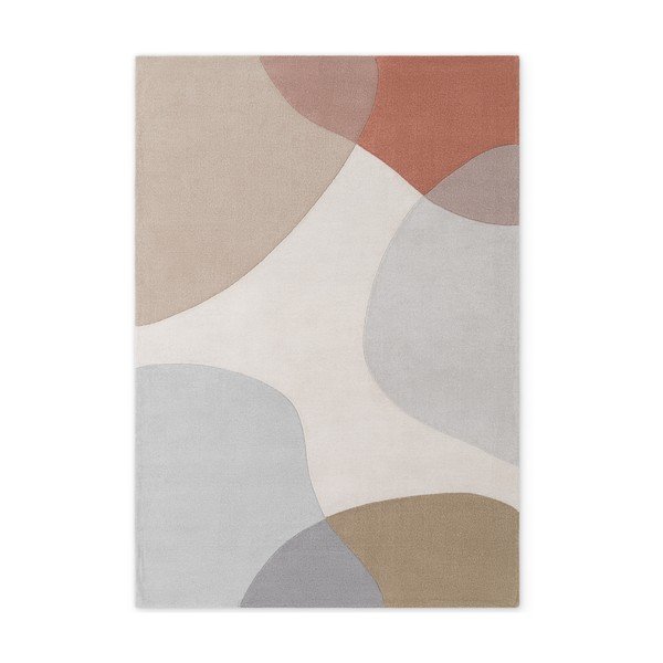 Beiger, handgewebter Wollteppich, 120 × 170 cm Hackney Clarissa - Ted Baker