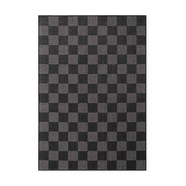 Schwarz/cremefarbener Teppich für den Innen- und Außenbereich, 120 × 170 cm Haringey Dorothy - Ted Baker