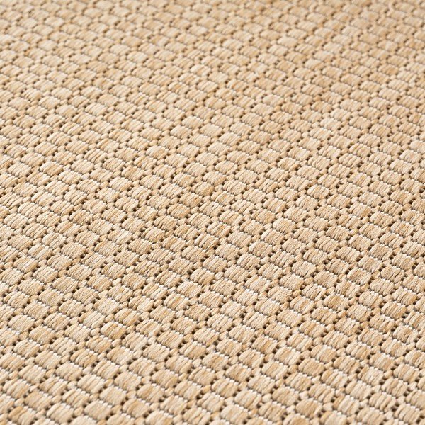 Beiger runder Teppich für den Innen- und Außenbereich, Durchmesser 120 cm Mira 1450 - Ayyildiz Carpets-image-4