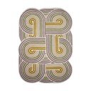 Grüner, handgewebter Wollteppich, 160 × 230 cm Spiral Shaped - Flair Rugs
