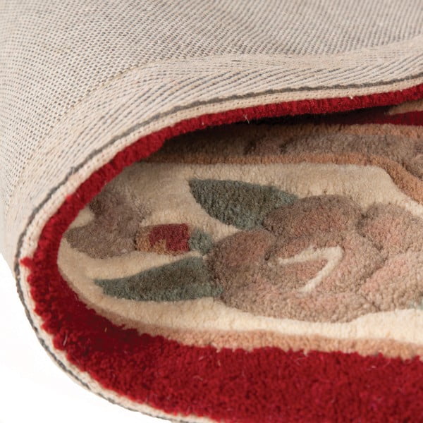 Roter Wollteppich 150 × 240 cm Aubusson - Flair Rugs-image-4