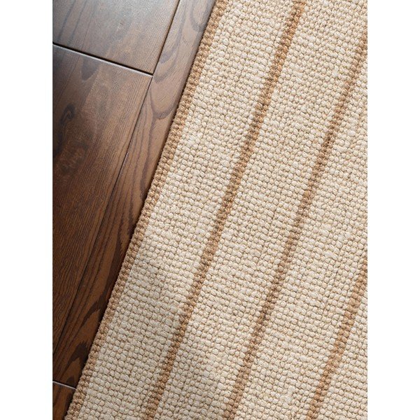Cremefarbener, handgewebter Jute-Teppich, 160 × 230 cm Harvest Sierra - Elle Decoration-image-3