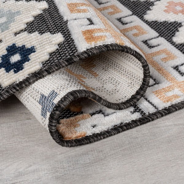 Blauer Outdoor-Läufer, 80 × 230 cm Aster - Flair Rugs-image-4