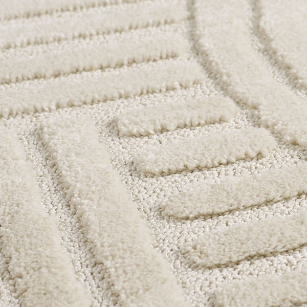 Cremefarbener runder Teppich, Durchmesser 160 cm Art 1121 - Ayyildiz Carpets-image-2