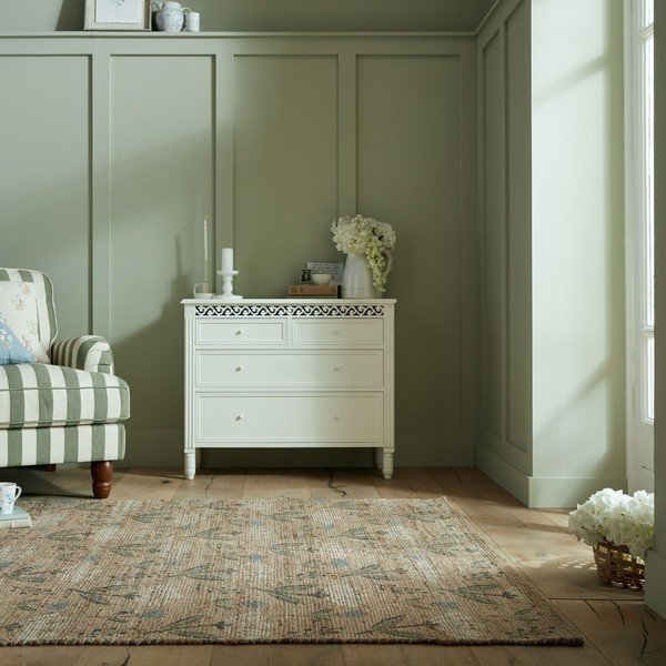Handgewebter Teppich mit Juteanteil in Naturfarbe, 160 x 230 cm Arriana - Flair Rugs-image-1