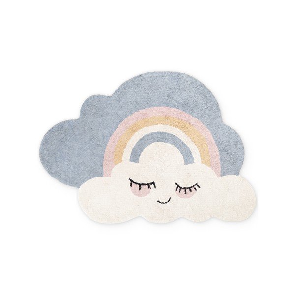 Cremefarbener, waschbarer/handgewebter Baumwoll-Kinderteppich, 140 x 200 cm Snuggle Nappi - Hanse Home