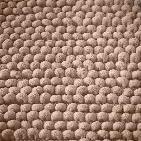 Brauner Badezimmerteppich, 50 × 120 cm Aspen Bobble - Bianca-image-3