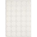 Cremefarbener Teppich 120 × 170 cm Bubble - ESTE