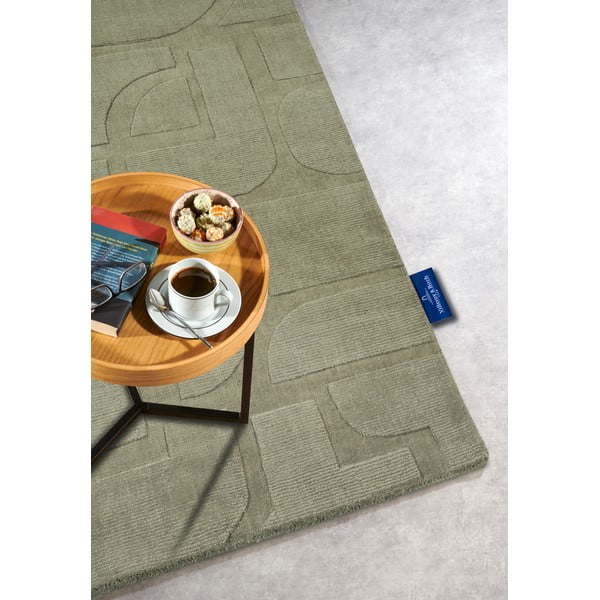 Grüner, handgewebter Wollteppich, 160 x 230 cm Alexis - Villeroy&Boch-image-2
