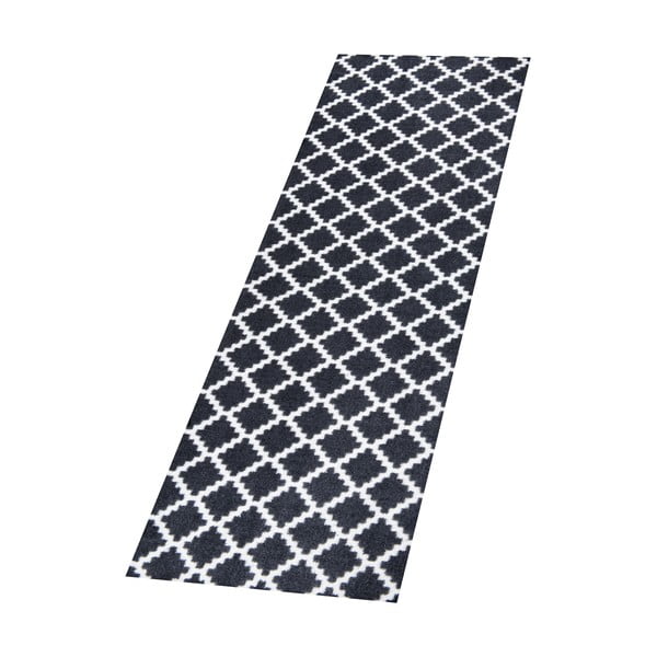 Schwarzer, waschbarer Läufer, 50 × 150 cm Elegance - Hanse Home-image-3