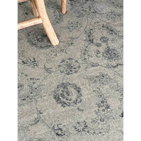 Beiger Wollteppich 200 × 300 cm Calisia Vintage Flora - Agnella-image-1