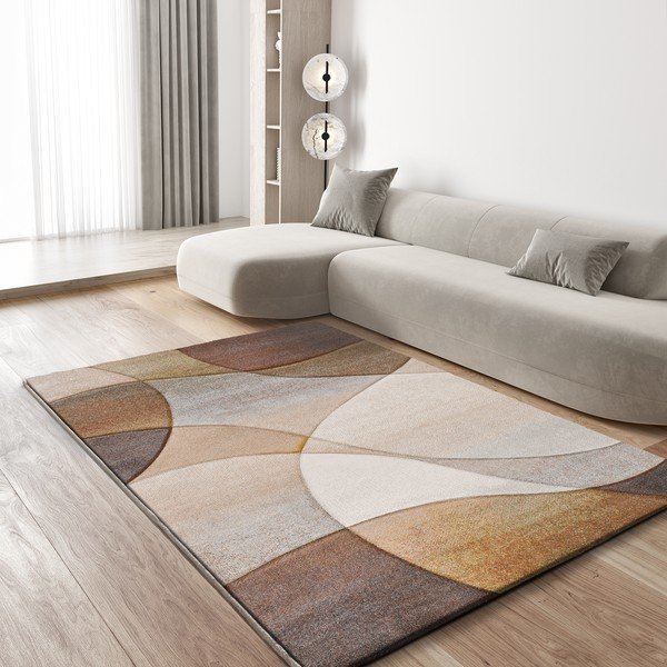 Beiger Teppich 80 × 150 cm Badet - Universal-image-1