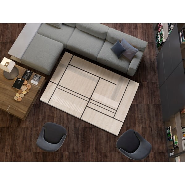 Beiger Teppich 120 × 170 cm Domus - Universal-image-2