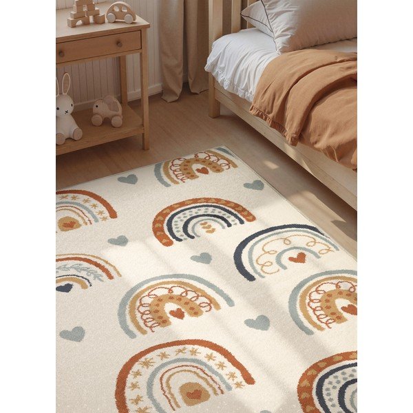 Cremefarbener Kinderteppich, 200 × 290 cm Bowie - Hanse Home-image-2