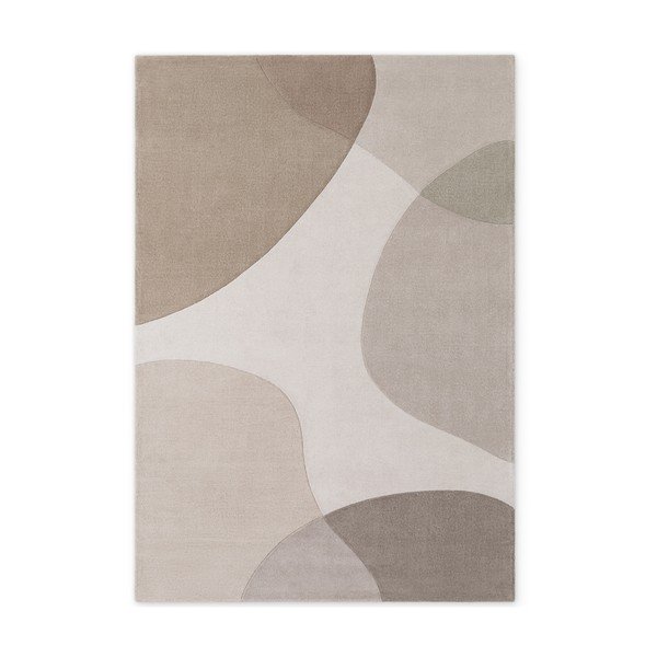 Beiger, handgewebter Wollteppich, 200 × 300 cm Hackney Clarissa - Ted Baker