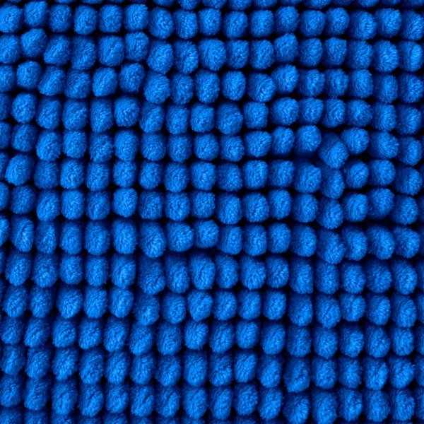 Blauer Badezimmerteppich, 50 × 80 cm Bobble - Catherine Lansfield-image-3