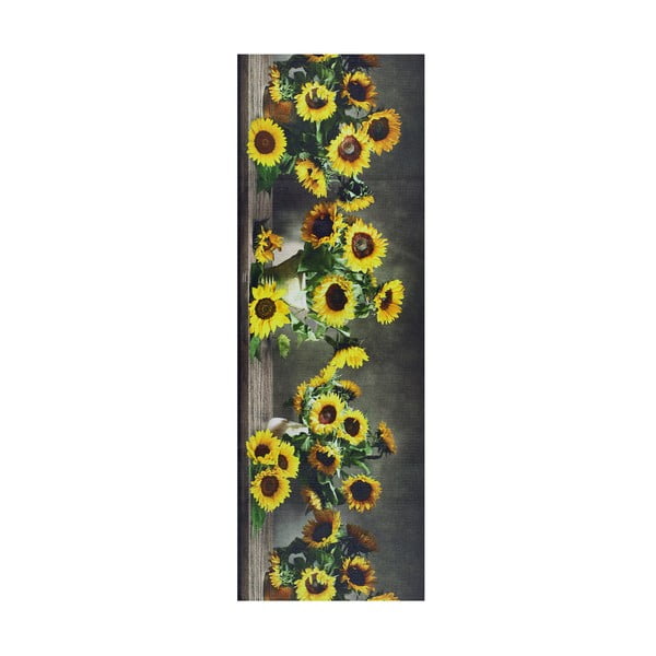 Waschbarer Teppich 52x100 cm Ricci Sunflowers – Universal