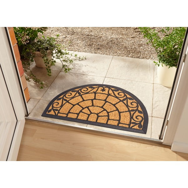 Fußmatte aus Kokosfasern, 75 × 45 cm Mix Mats Flowers - Hanse Home-image-1