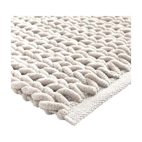 Cremefarbene Badezimmermatte, 50 x 80 cm Ariel - douceur d'intérieur-image-3