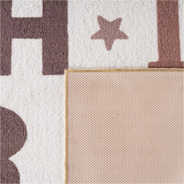 Cremefarbener, waschbarer Kinderteppich, 140 x 200 cm Coco 1133 - Ayyildiz Carpets-image-3