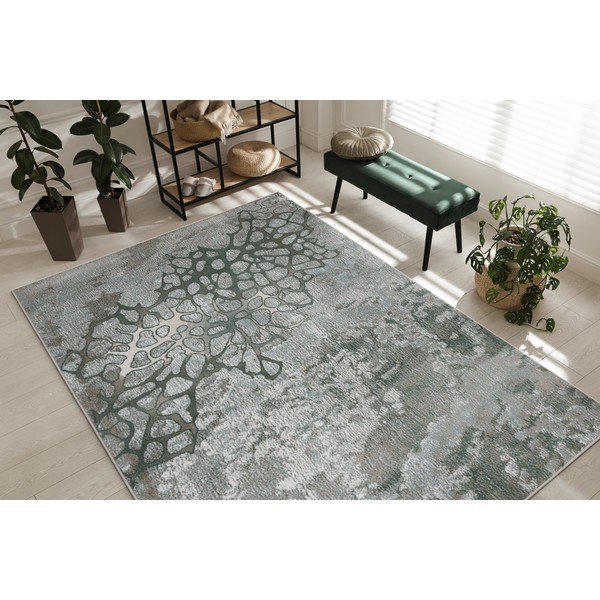 Grauer Teppich 133 × 180 cm Folgen - FD-image-2