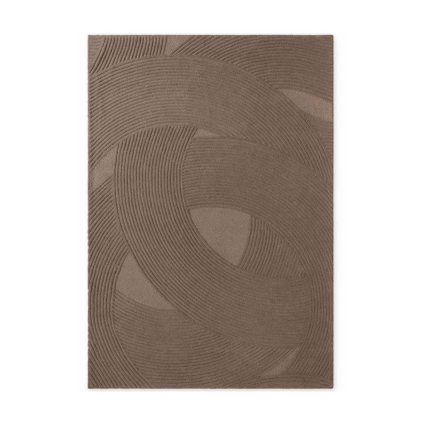 Brauner Wollteppich, 120 × 170 cm Kensington Victoria - Ted Baker
