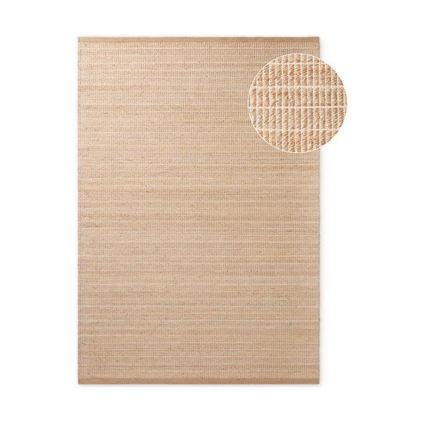 Doppelseitiger/handgewebter Teppich mit Juteanteil in Naturfarbe, 160 × 230 cm Birka - Villeroy&Boch