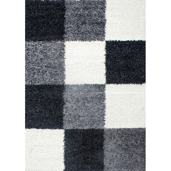 Schwarz-weißer Teppich, 120 × 170 cm Life - Ayyildiz Carpets