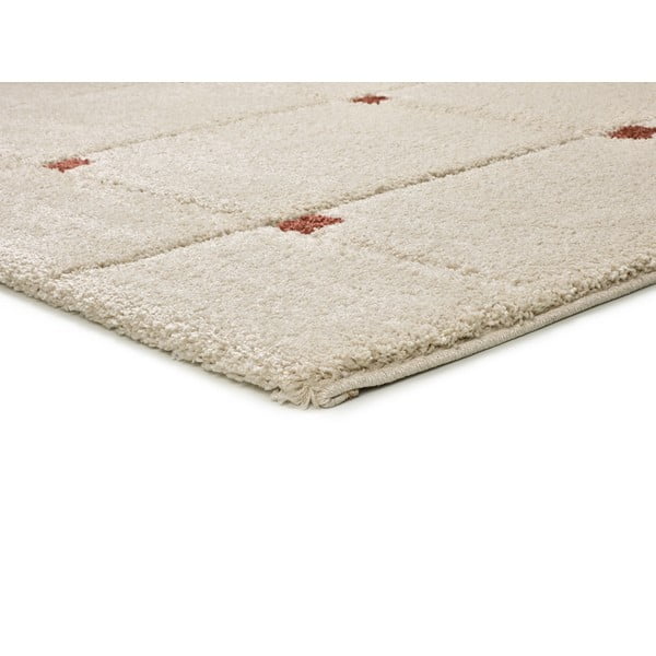 Teppich in Ziegelrot und Creme, 80 x 150 cm Brenda - Universal-image-4