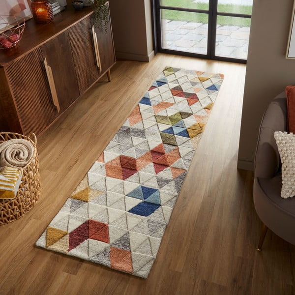 Wollteppich, Läufer, 60 x 230 cm Amari - Flair Rugs-image-1
