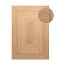 Doppelseitiger/handgewebter Jute-Teppich in Naturfarbe, 160 × 230 cm Juno - Hanse Home