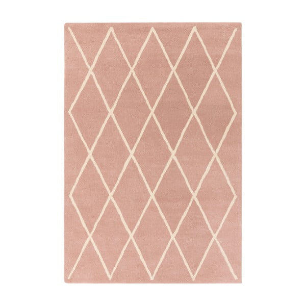 Rosa, handgewebter Wollteppich, 160 × 230 cm Albany - Asiatic Carpets