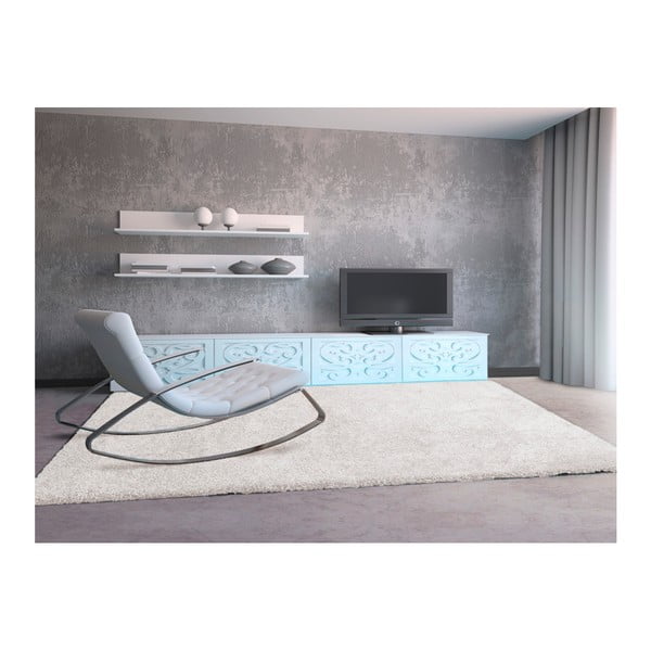 Cremefarbener Teppich 160x230 cm Aqua Liso – Universal-image-1