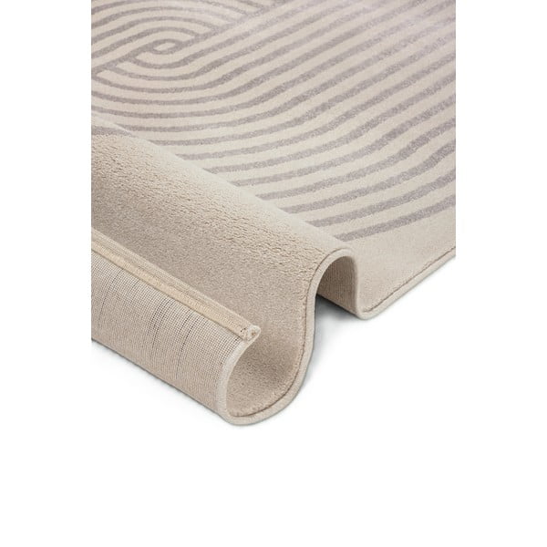Grauer/cremefarbener Teppich, 200 × 290 cm Zen - Universal-image-2