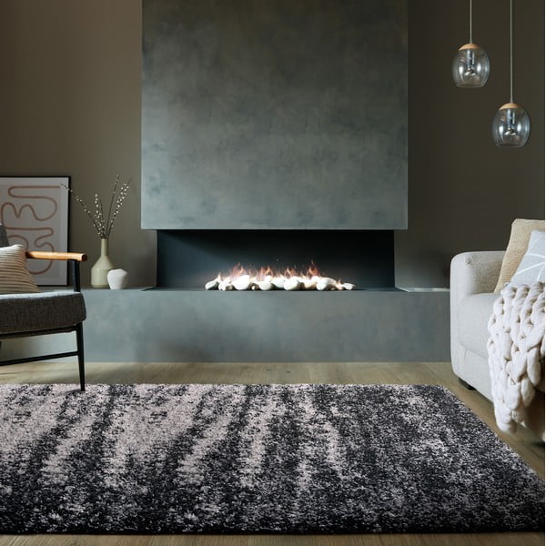 Grauer Teppich 200x290 cm Dune Ombre – Flair Rugs-image-1