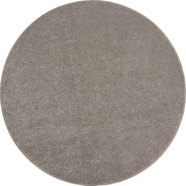 Hellbrauner runder Teppich, Ø 160 cm Ata - Ayyildiz Carpets