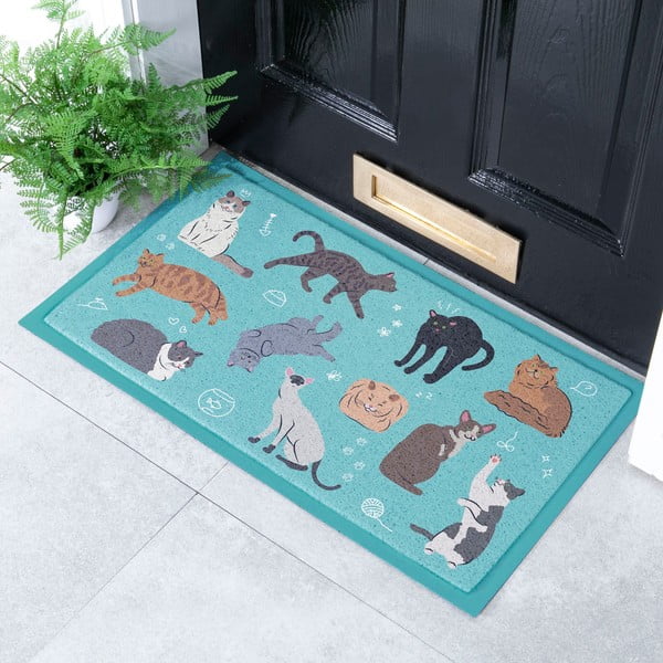 Fußmatte 40 × 70 cm Cats - Artsy Doormats-image-1