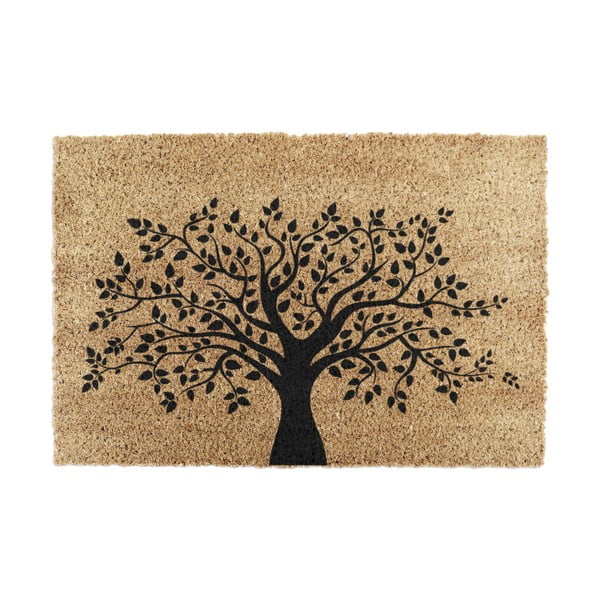 Fußmatte aus Kokosfasern, 40 × 60 cm Tree of Life - Artsy Doormats