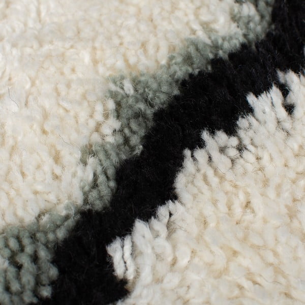 Cremefarbener, handgewebter Wollteppich, 160 x 230 cm Moroccan Midar - Flair Rugs-image-4