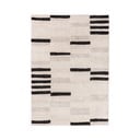 Grauer/cremefarbener Teppich 140 x 200 cm Mosaica - Universal