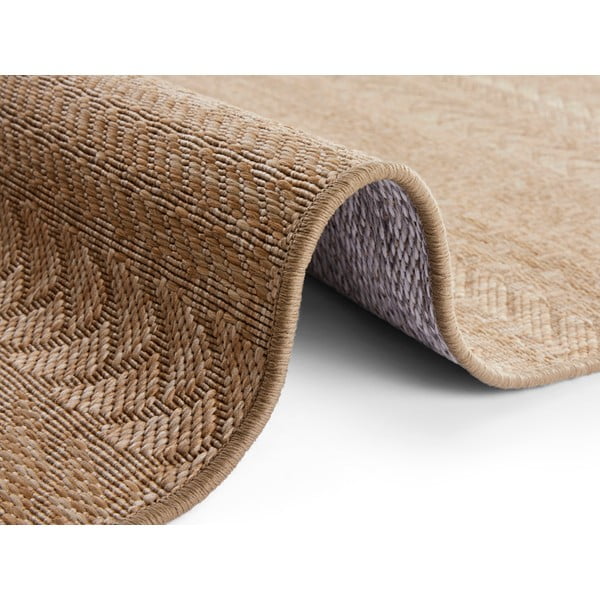 Brauner Teppich für Innen- und Außenbereiche 200x290 cm Granado – Hanse Home-image-4