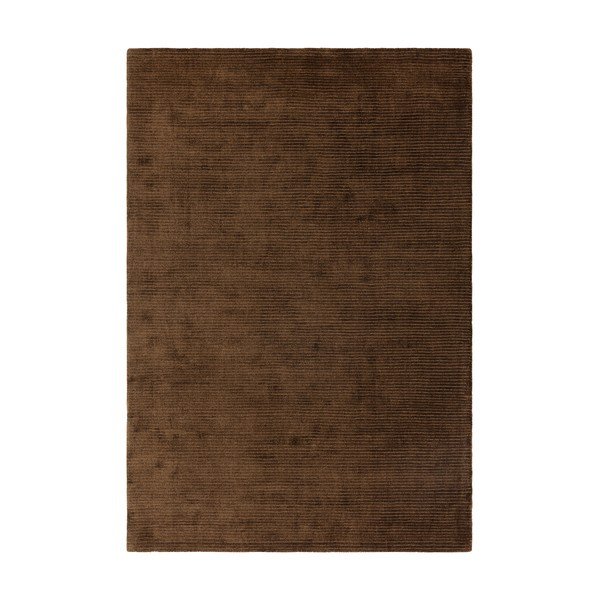 Dunkelbrauner, handgewebter Teppich, 120 × 170 cm Rowan - Asiatic Carpets