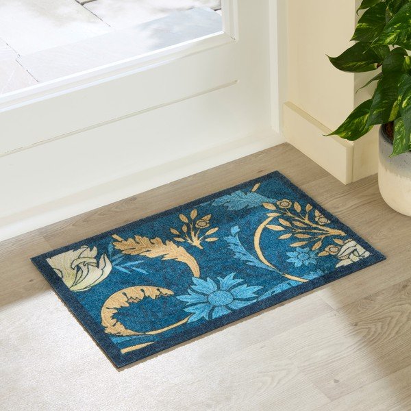 Fußmatte 40 x 60 cm William Morris Blue - Artsy Doormats-image-1