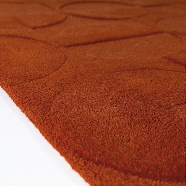 Handgewebter Wollteppich in Terrakotta, 160 x 230 cm Gigi - Flair Rugs-image-2