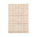 Cremefarbener, waschbarer, handgewebter Baumwollteppich, 90 x 130 cm Color Lines - Lorena Canals